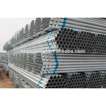 BS1387 ERW Tubo galvanizado caliente de acero soldado